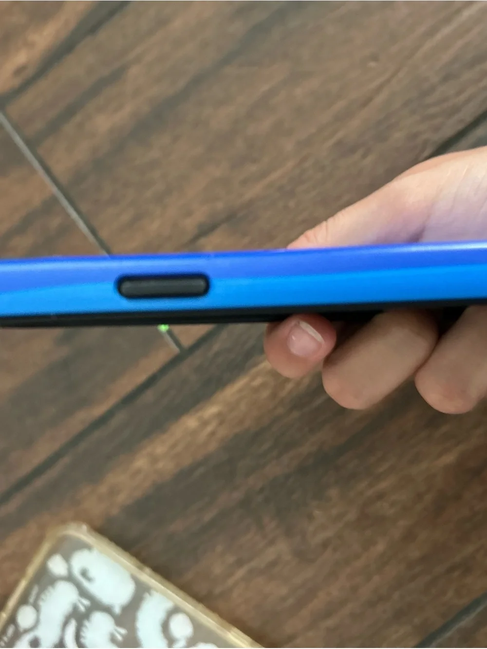 Blue Striped Protective Phone Case for iPhone 14